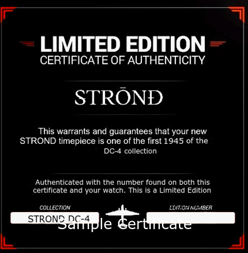 STROND DC-4 automatic blue